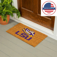 Coir Mat, 16"x28", Louisiana State University, Collegiate
