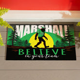 Marshall University Bigfoot PVC Mat, 28"x16", Collegiate