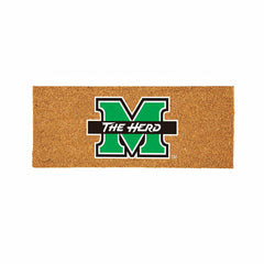 Marshall University Extra Large Full Color Coir Mat, 60"x24", Collegiate