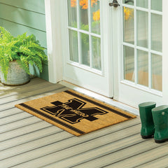 Marshall University Large One Color Coir Mat, 36"x24", Collegiate