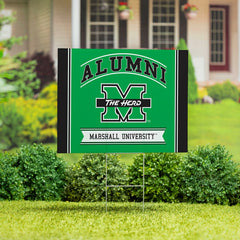 Marshall University Coroplast Yard Sign Alumni, Collegiate, Home