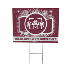 Mississippi State University Coroplast Yard Sign, Patriotic, Collegiate, Home