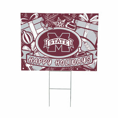 Mississippi State University Yard Sign, Holiday, Collegiate, Home