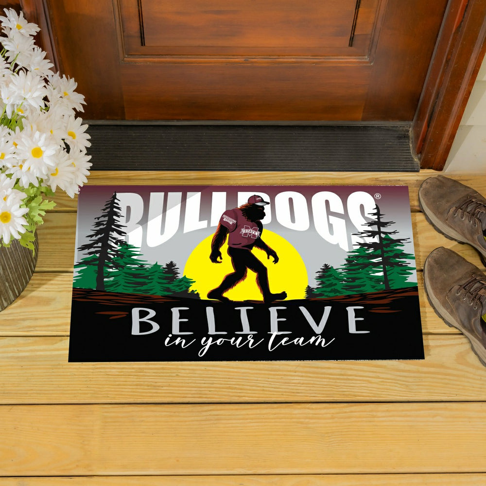 Mississippi State University Bigfoot PVC Mat, 28"x16", Collegiate