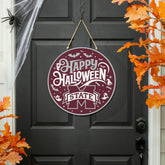 Mississippi State University Halloween Round Door Décor with Hanging R, Collegiate, Home