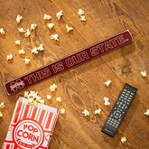 Mississippi State University Engraved Wood Sign, 1.5" x 18", Collegiate, Home