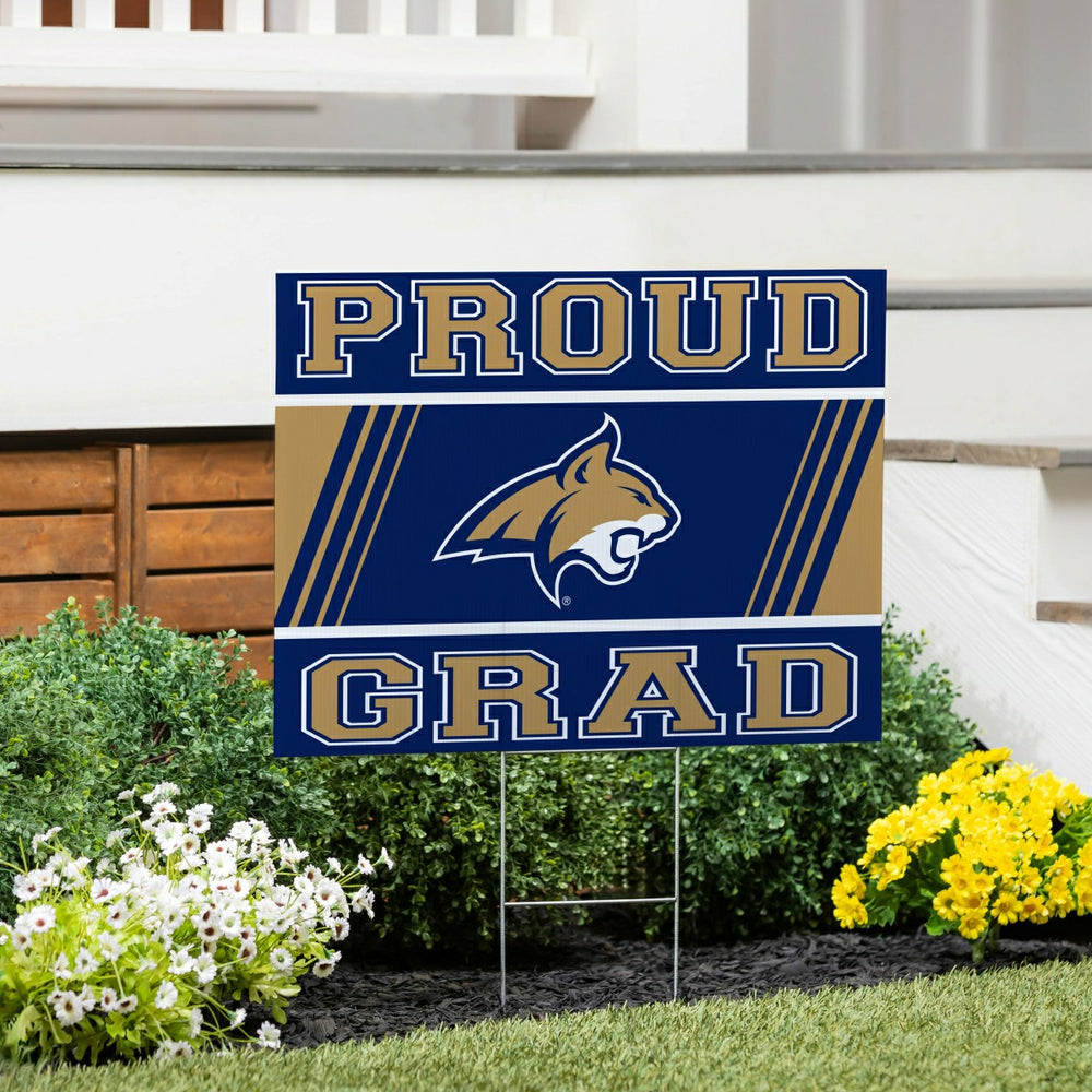 Montana State University Coroplast Yard Sign Graduate, Collegiate, Home