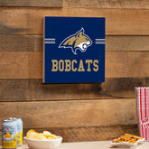 Montana State University Wood Wall Sign, 12x12, Collegiate, Home