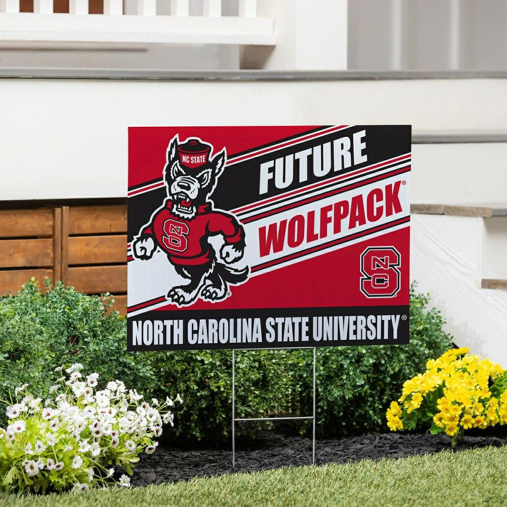 North Carolina State University Coroplast Yard Sign, Future Student, Collegiate, Home