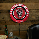 North Carolina State University, Metal Lite, Round, Collegiate