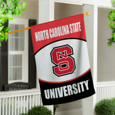North Carolina State University Suede Flag, House, Collegiate, Home