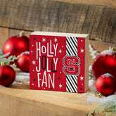 North Carolina State University Block, Holiday, 6x6, Collegiate, Home