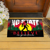 North Carolina State University Bigfoot PVC Mat, 28"x16", Collegiate