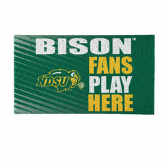 North Dakota State University Fan Mat, 28"x16", Collegiate
