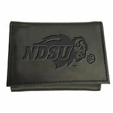 North Dakota State University, Tri-Fold Wallet, Black, Collegiate, Home