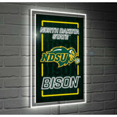North Dakota State University College Rectangle Neolite LED Decor, Collegiate, Sale, Home