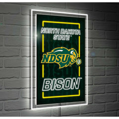 North Dakota State University College Rectangle Neolite LED Decor, Collegiate, Sale, Home