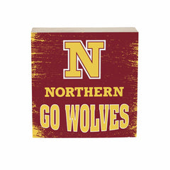 Northern State University Plock, Down Home Fans, 6x6, Collegiate, Home