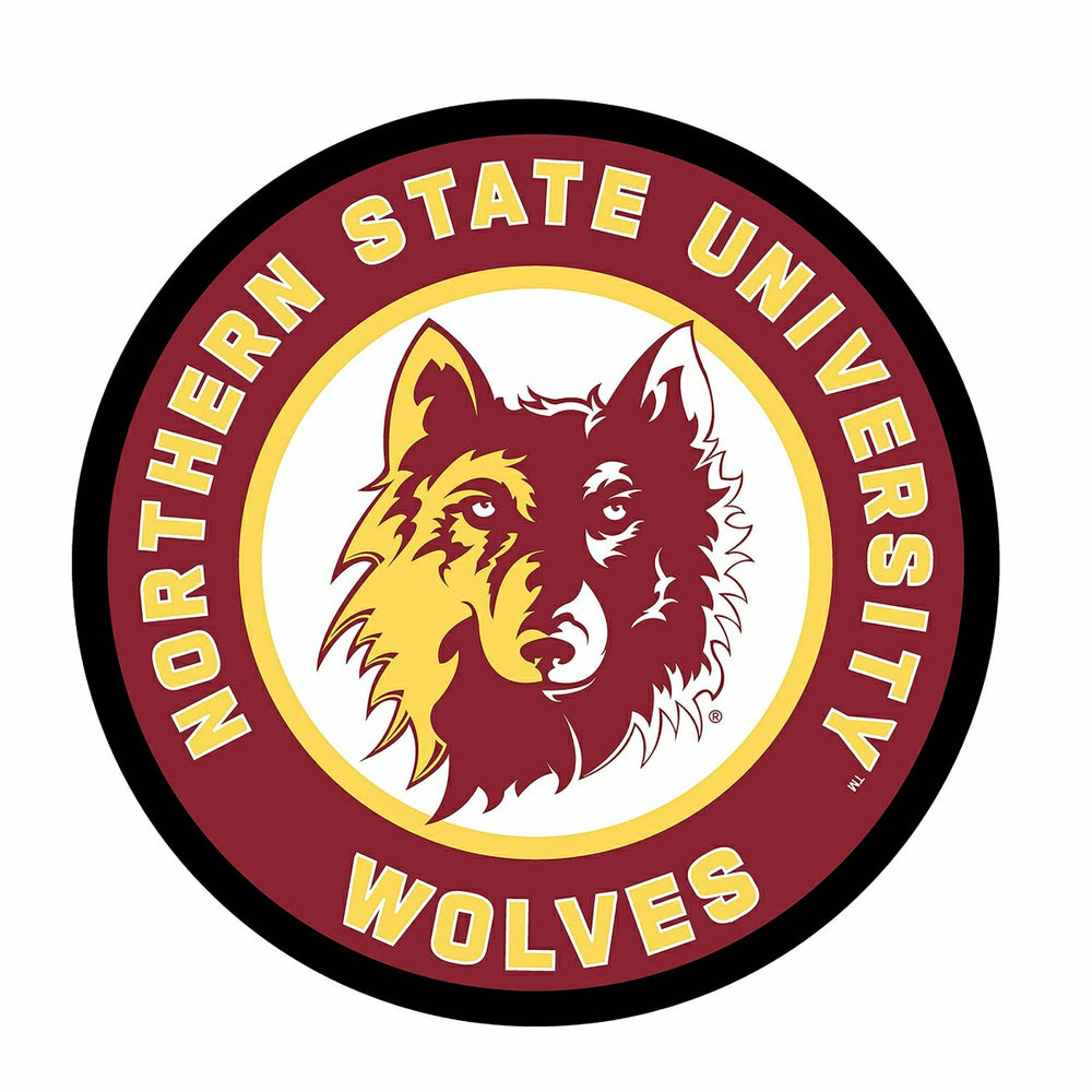 LED Wall Decor, Edgelite, Large Round, College, Northern State Univers, Collegiate, Home