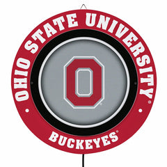 Ohio State University, Metal Lite, Round, Collegiate
