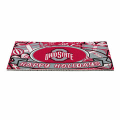Ohio State University Holiday PVC Mat, 28"x16", Collegiate