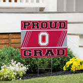 Ohio State University Coroplast Yard Sign Graduate, Collegiate, Home