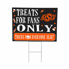 Oklahoma State University Yard Sign, Halloween Treats for Fans, Collegiate, Home