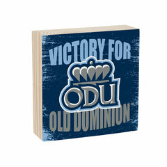 Old Dominion University Plock, Down Home Fans, 6x6, Collegiate, Home