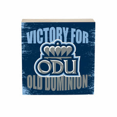 Old Dominion University Plock, Down Home Fans, 6x6, Collegiate, Home