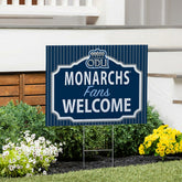 Old Dominion University Coroplast Yard Sign, "Fans Welcome", Collegiate, Home