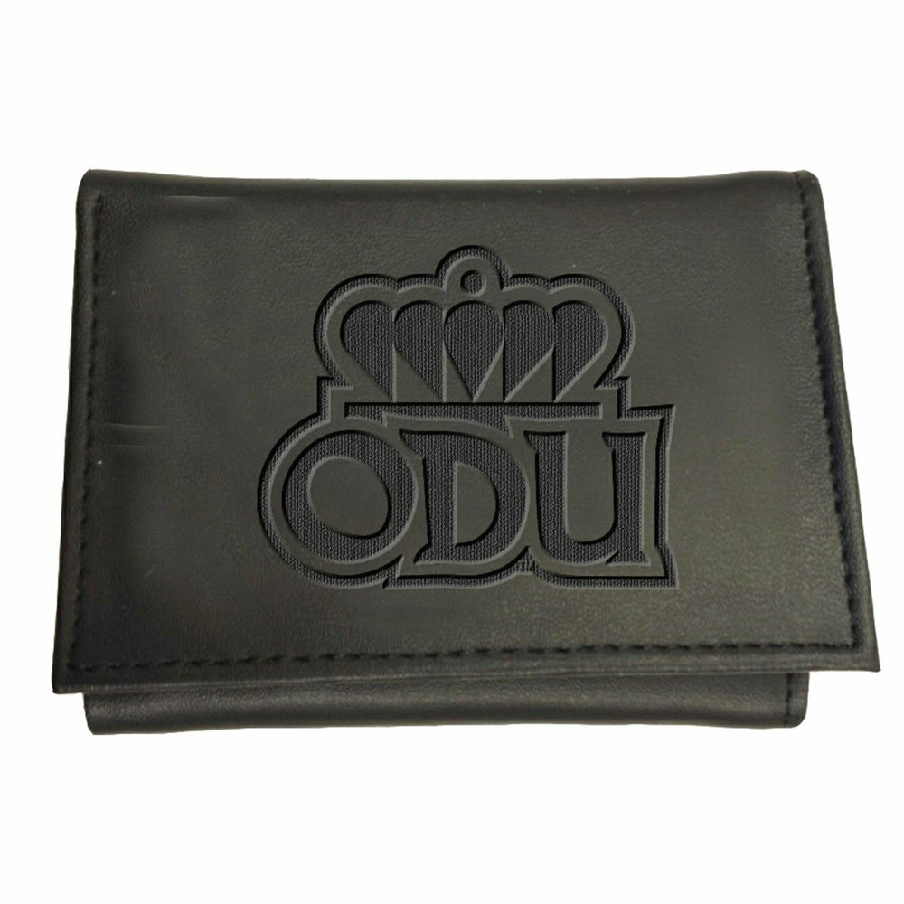 Old Dominion University, Tri-Fold Wallet, Black, Collegiate, Home