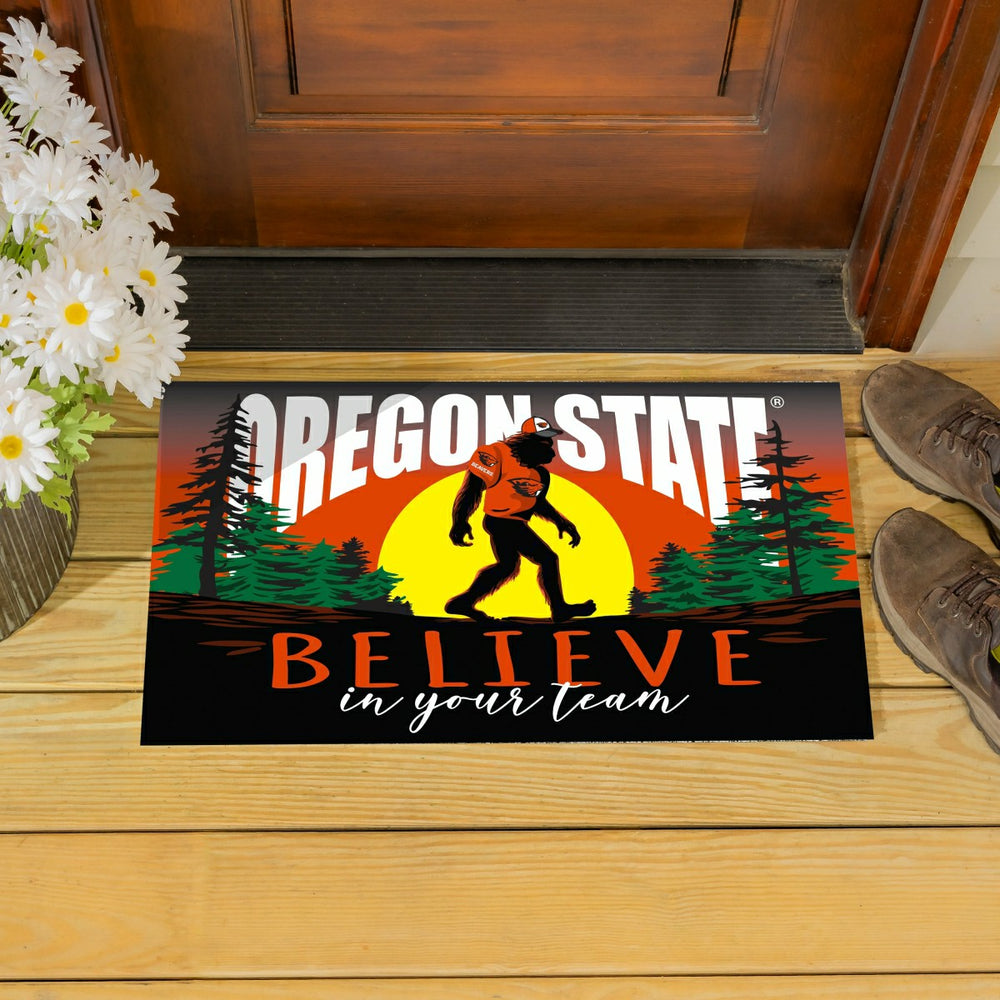 Oregon State University Bigfoot PVC Mat, 28"x16", Collegiate