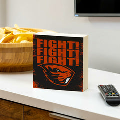 Oregon State University Plock, Down Home Fans, 6x6, Collegiate, Home