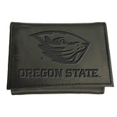 Oregon State University, Tri-Fold Wallet, Black, Collegiate, Home