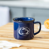 Penn State Ceramic Camp Cup with Enamel Finish, 14oz, Collegiate, Home