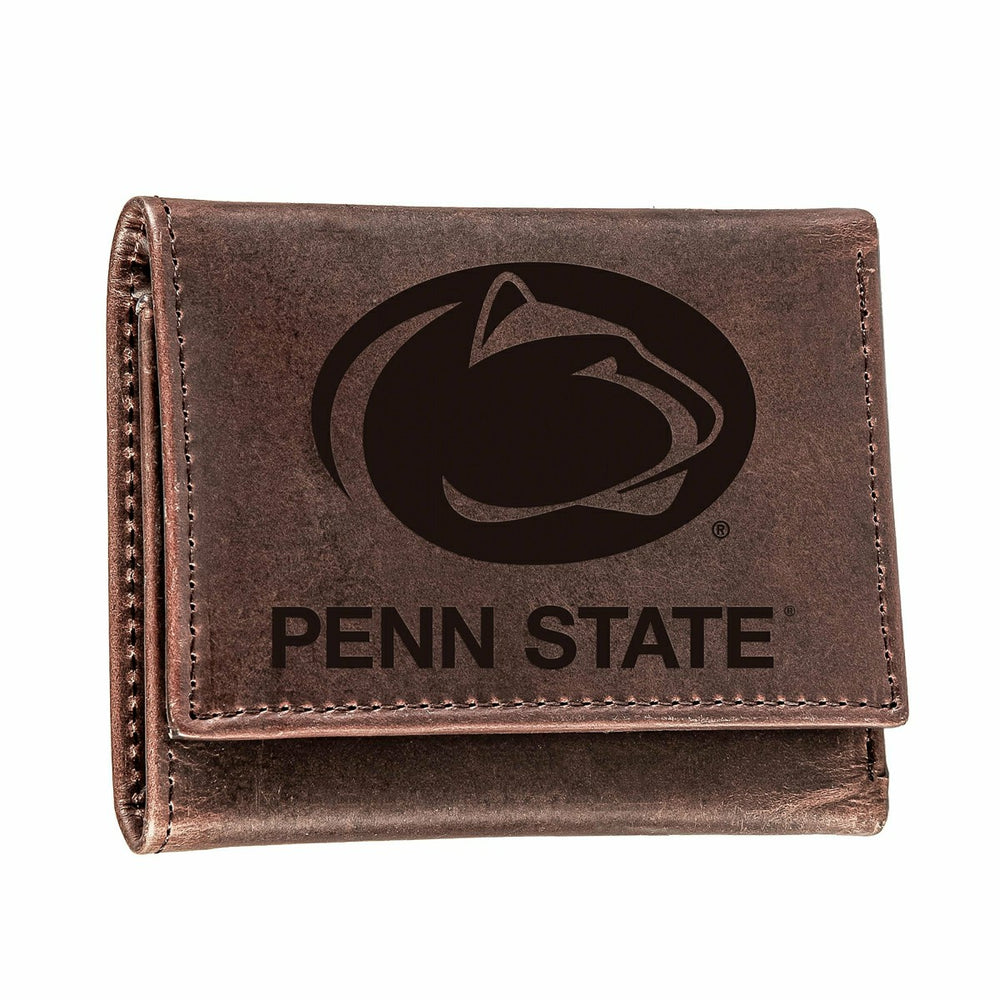 Crazy Horse Collection Wallet, Tri-Fold, Penn State, Collegiate, Home