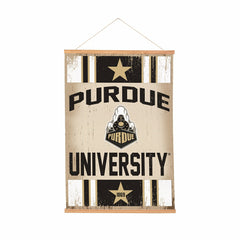 Purdue University, Canvas Wall Tapestry, Medium, 36x24, Collegiate, Home