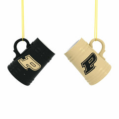Purdue University Ceramic Mini Stein, 3oz, set of 2, Collegiate, Home