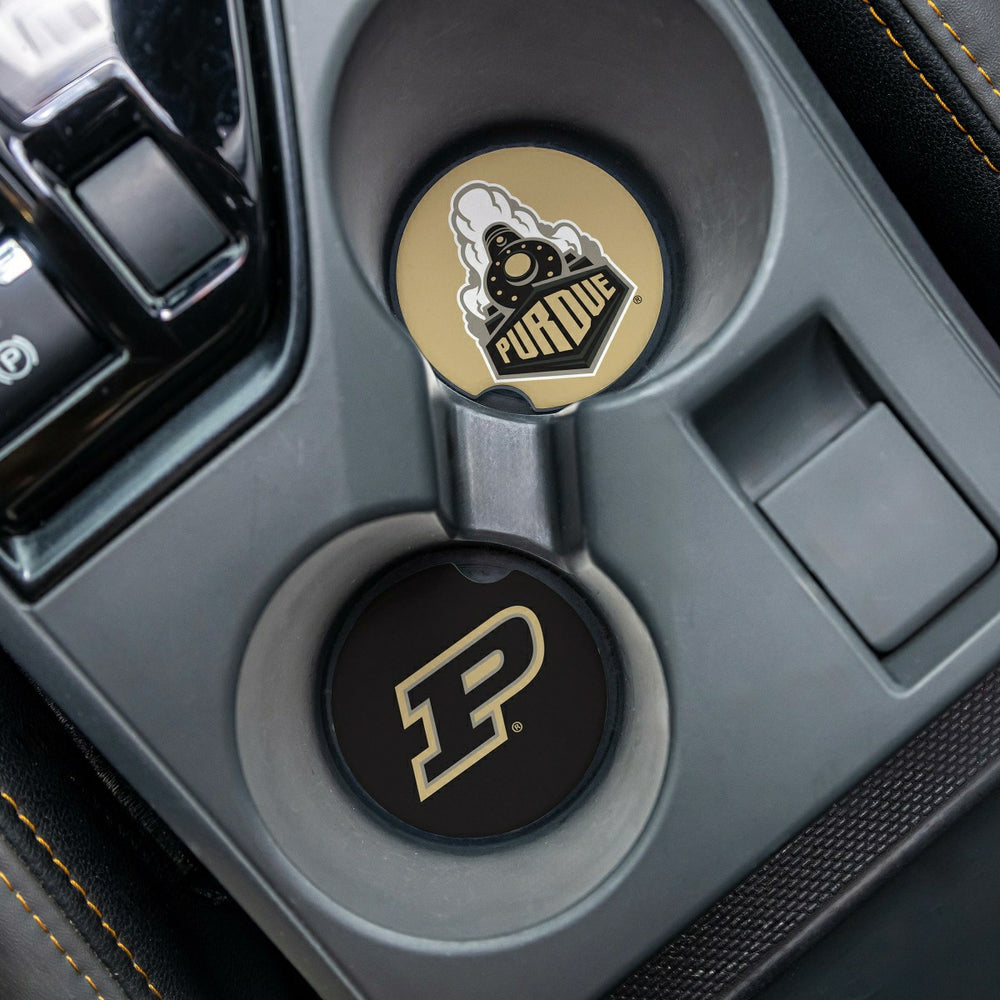 Purdue University Car Coaster Set, 2pc, Collegiate, Home