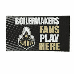 Purdue University Fan Mat, 28"x16", Collegiate