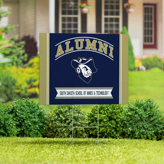 South Dakota School of Mines & Technology Coroplast Yard Sign Alumni, Collegiate, Home