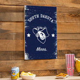 South Dakota School of Mining and Technology Wood Wall Sign, 16x24, Collegiate, Home
