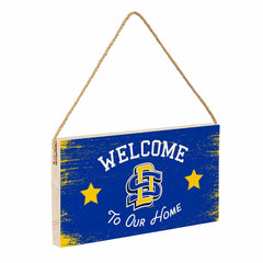 South Dakota State University Wood Wall Sign, 6x11, Collegiate, Home