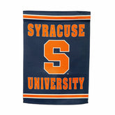 Embossed Suede Flag, GDN Size, Syracuse, Collegiate, Home