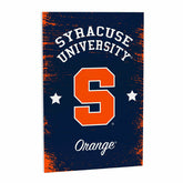 Syracuse University Wood Wall Sign, 16x24, Collegiate, Home