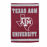 Embossed Suede Flag, GDN Size, Texas A&M, Collegiate, Home