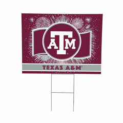 Texas A&M Yard Sign, Patriotic, Collegiate, Home
