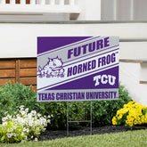 Texas Christian University Coroplast Yard Sign, Future Student, Collegiate, Home
