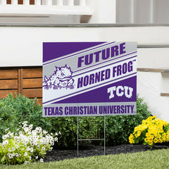 Texas Christian University Coroplast Yard Sign, Future Student, Collegiate, Home