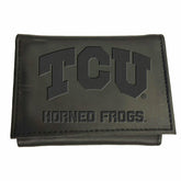 TCU, Tri-Fold Wallet, Black, Collegiate, Home